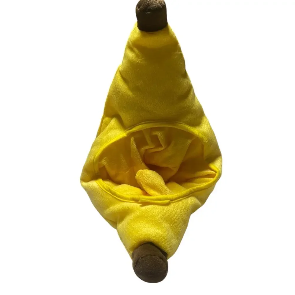 Plush Banana Costume Hat